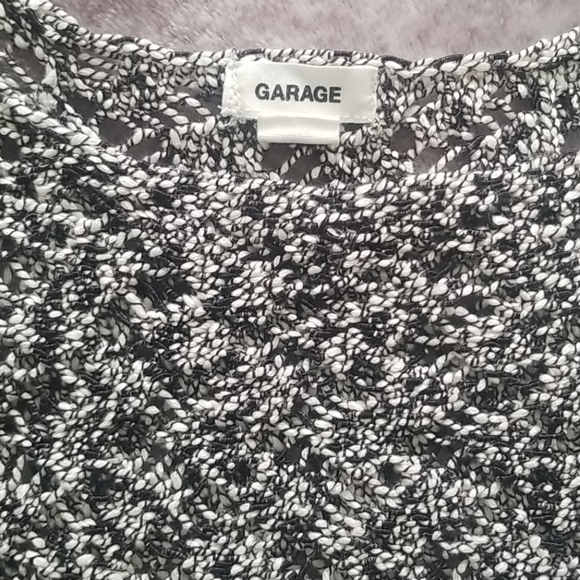Garage knitted crop top - Picture 2 of 4